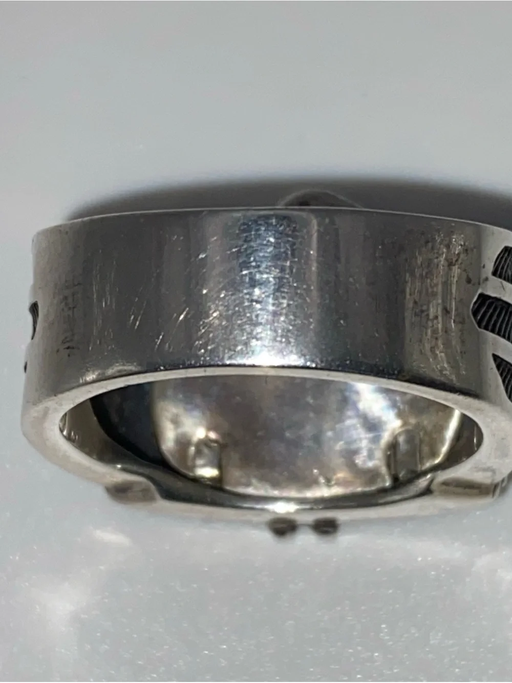 925, Sterling Silver Bradford Exchange Eagle Motorcycle Ring Size 11 Ride Hard